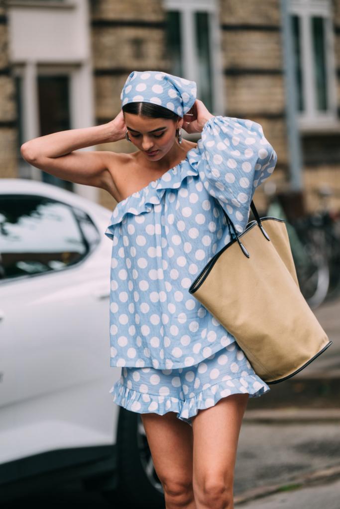 hittebestendige outfits polkadots