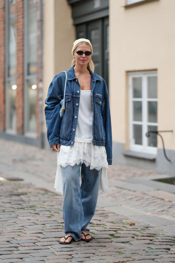 nachtjapon over denim