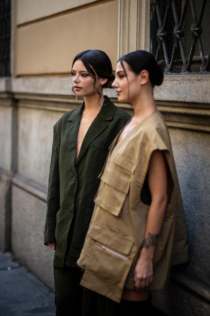 vissersvest met cargozakken trend herfst arket & other stories COS