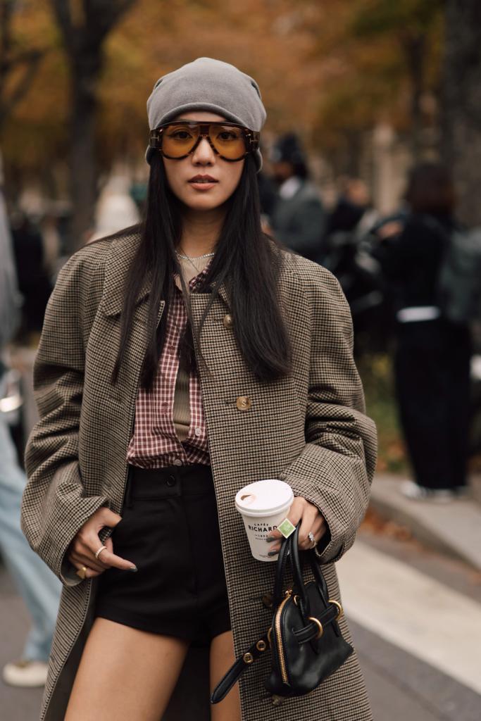 pied-de-poule ruitjes londen