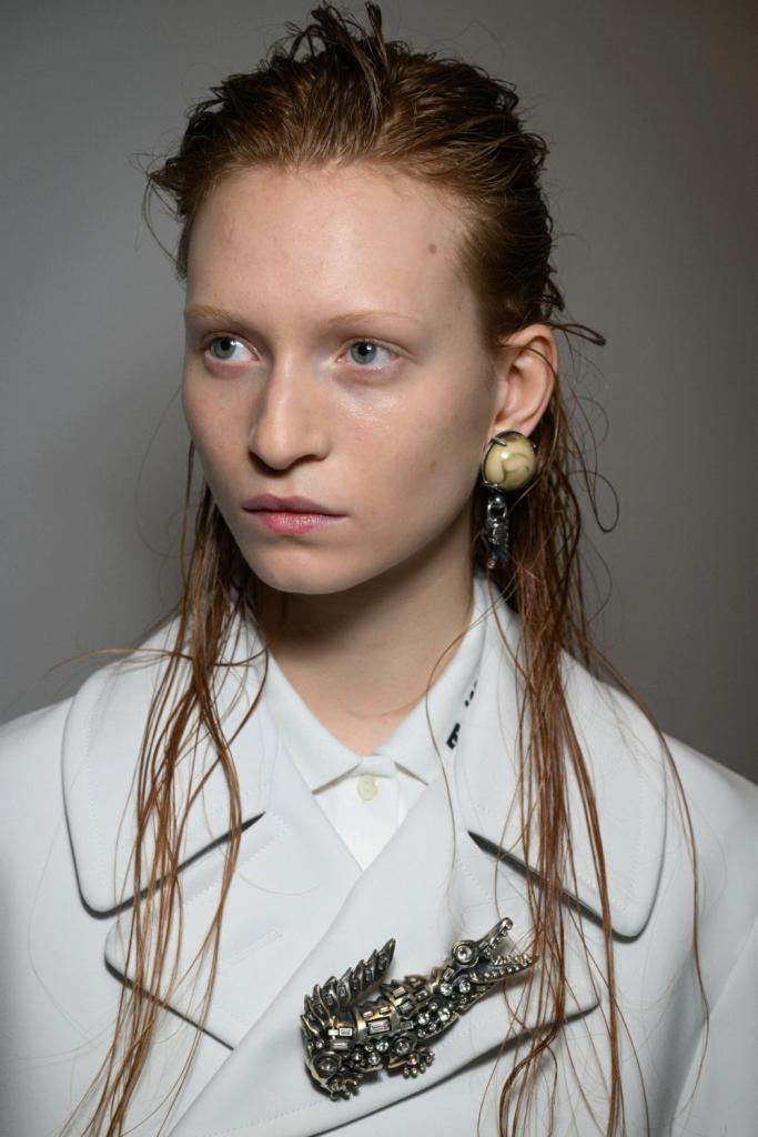 slick hair make-uptrends voor de winter