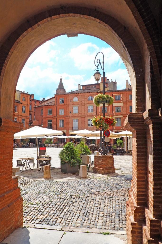 Place Nationale in Montauban 
