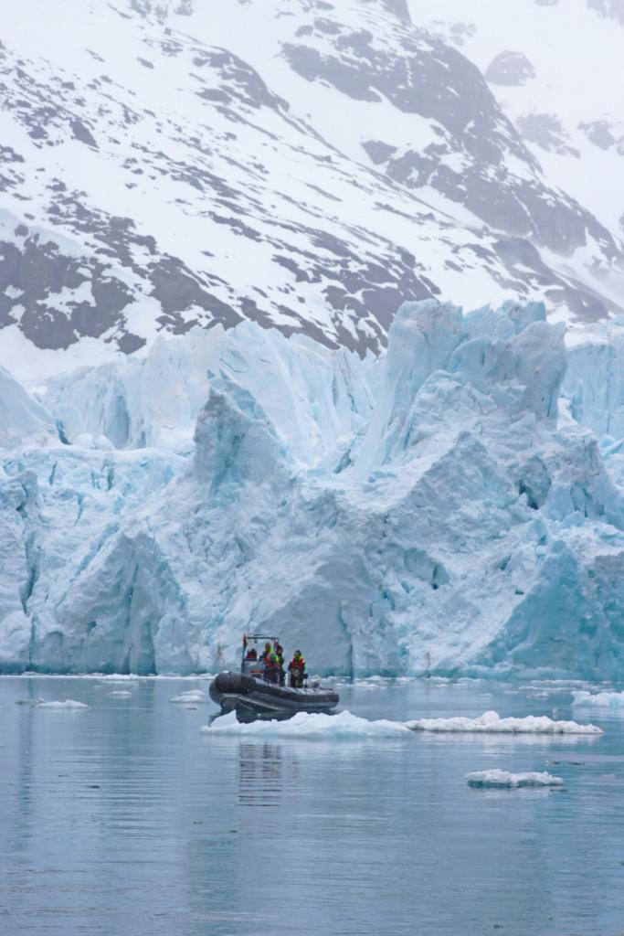 Een gletsjer in Groenland