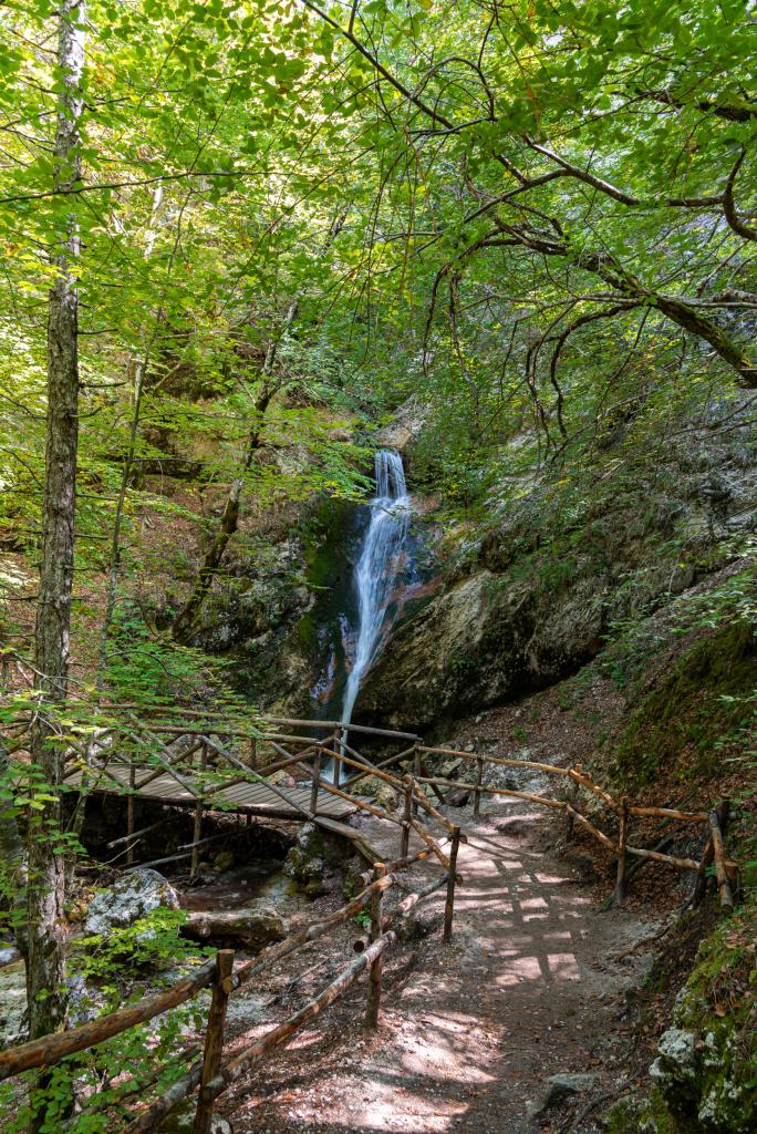 Nationaal Park Abruzzo Cascate delle Ninfe  La Camosciara