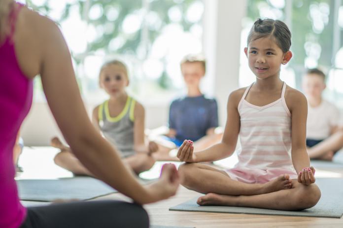 Teacher Leading a Meditation