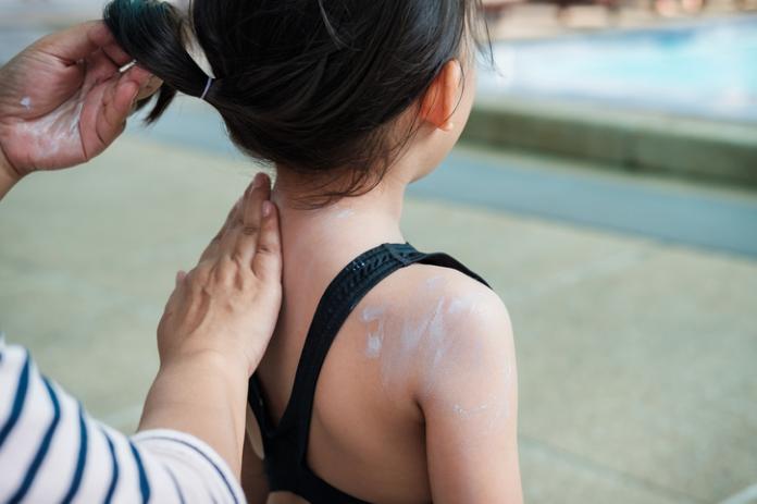 zonnecrème-kind zonnecrème voor kinderen