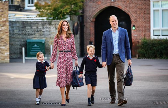 George et Charlotte de Cambridge