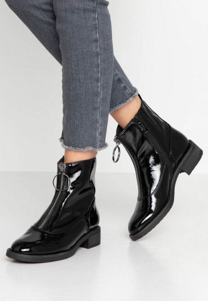 bottines texto soldes