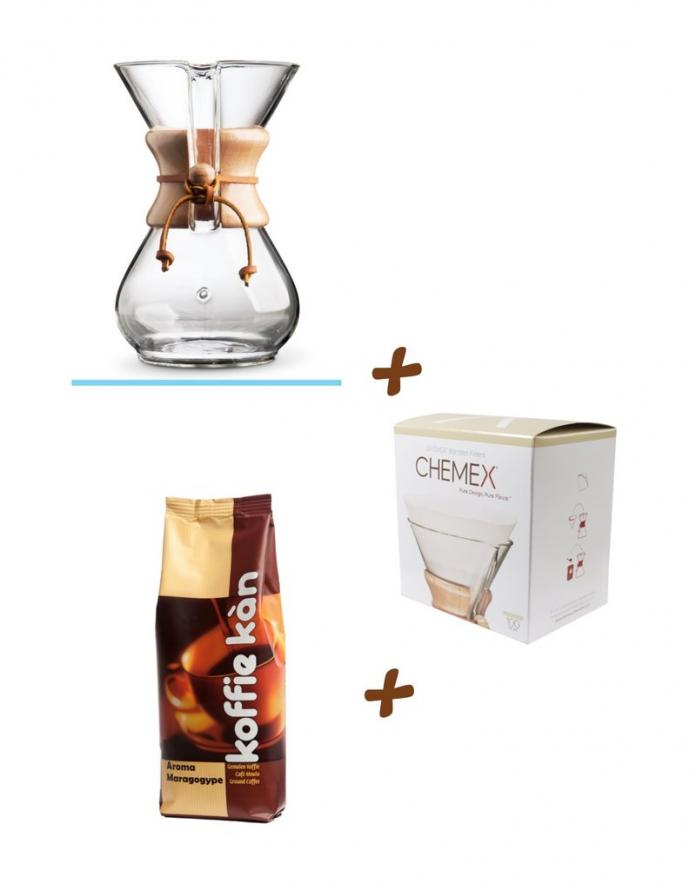 koffie set slow coffee