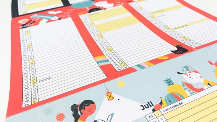 copyright klasse Schoolkalender van Klasse - copyright Klasse