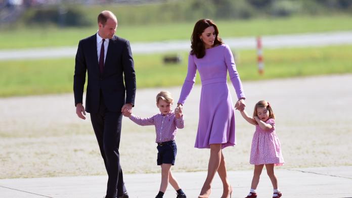 William et Kate, George et Charlotte