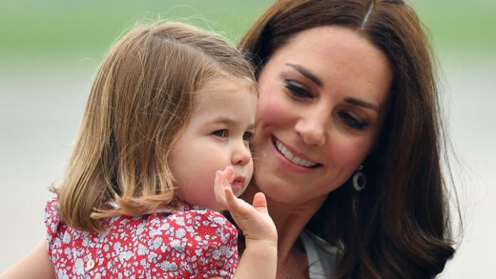 Prinses Charlotte eerste schooldag