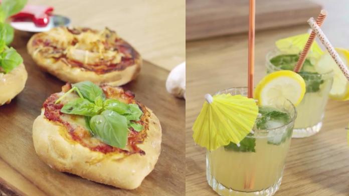 pizza en limonade van libelle lekker