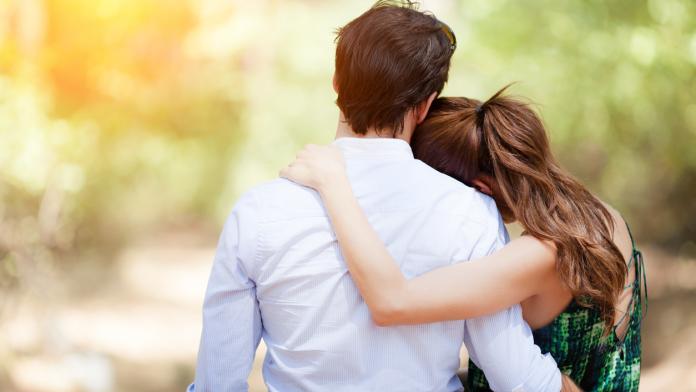 Couple Embracing