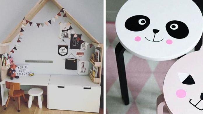 Spiksplinternieuw 8x IKEA-hacks voor in de kinderkamer - Libelle Mama IW-31