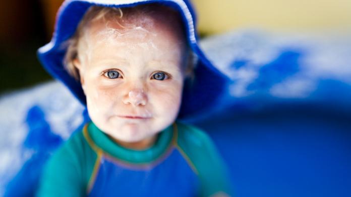 Sunscreen baby