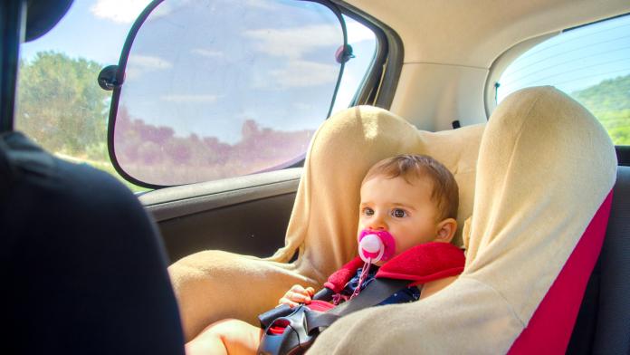 baby seat car curtains