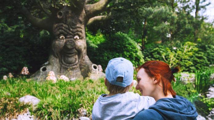 Fantasy themed amusement park Efteling in Kaatsheuvel, Holland, Netherlands, Europe.