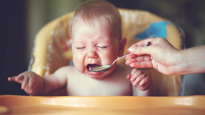 baby cry, capricious, refuse to eat