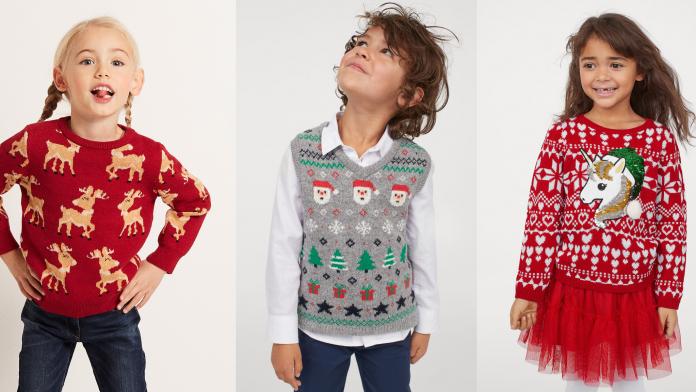 9 pulls de Noël pour enfants, indispensables pour les fêtes de fin d'année
