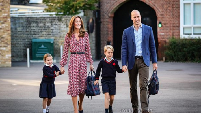 George et Charlotte de Cambridge