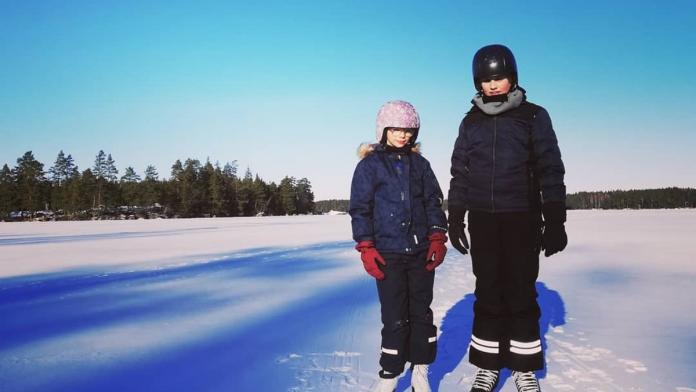 schaatsen op meer