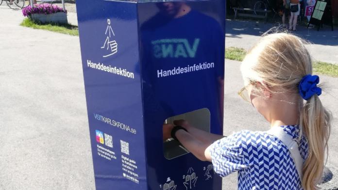 Libelle_handdesinfektion
