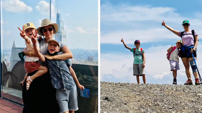 omslagfoto de zomer van mama Elke Vanhaecke