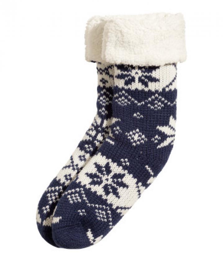Chaussettes épaisses, H&M, 9,95 €