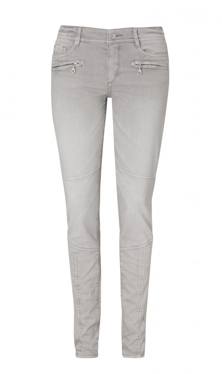 Afgewassen kaki jeans, € 49,99