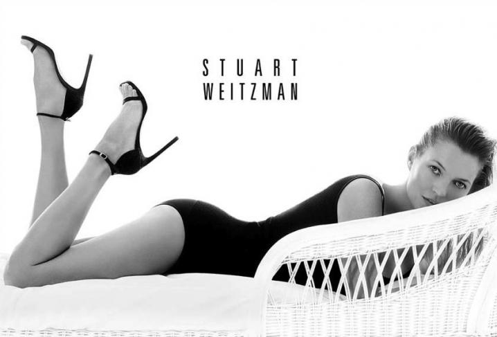 Kate Moss voor Stuart Weitzman
