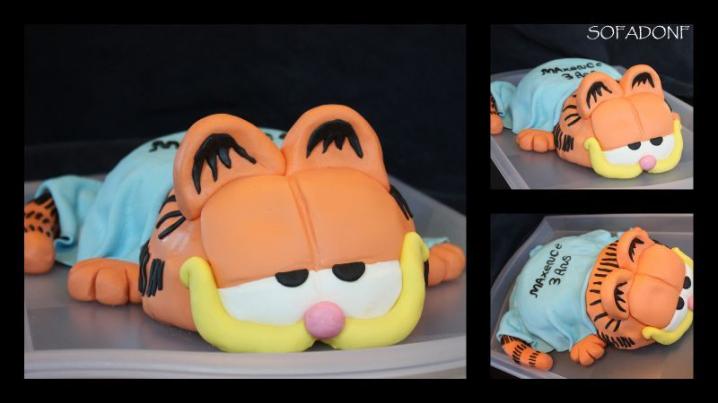 Gâteau Garfield