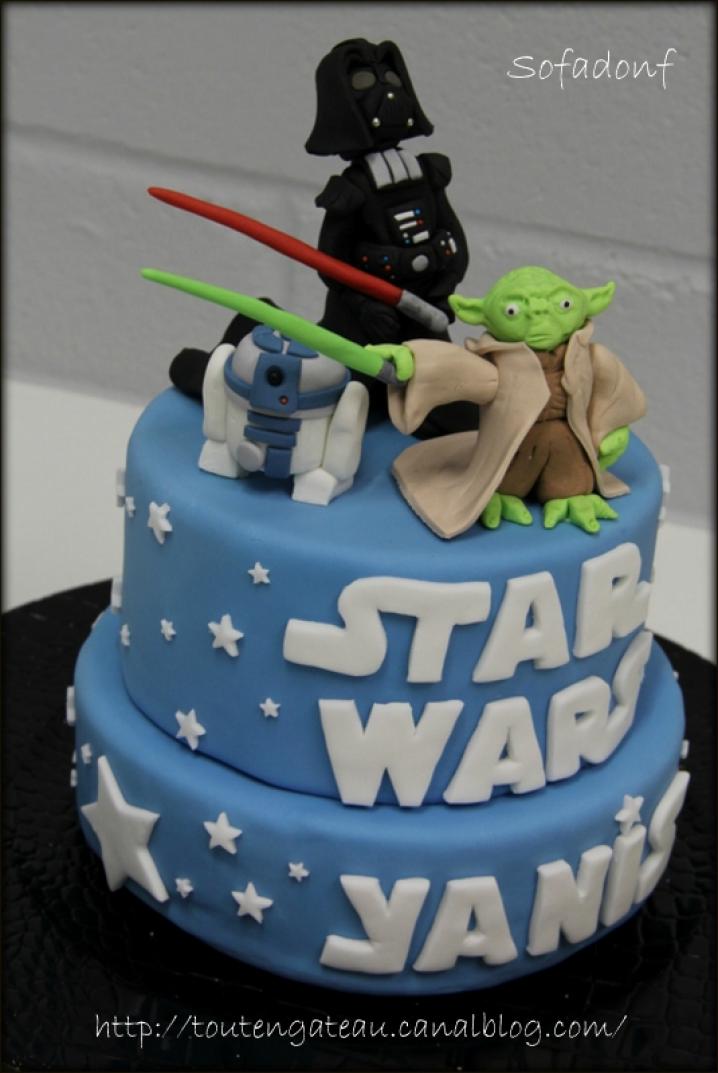Gâteau Star Wars