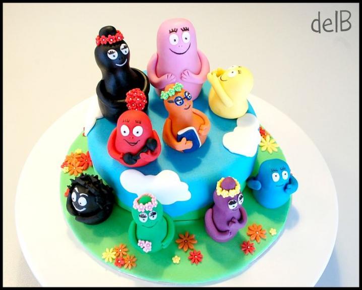 Gâteau Barbapapa