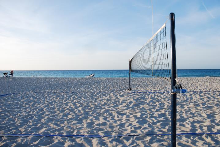 Beachvolley op een droomstrand, anyone?