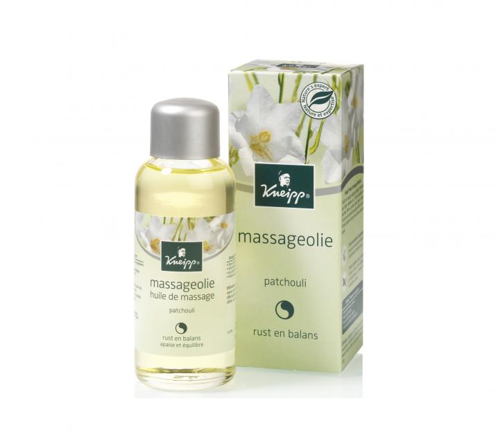 Kneipp® massageolie met patchouli voor rust en balans (100 ml) - € 7,99 - www.kneipp.be