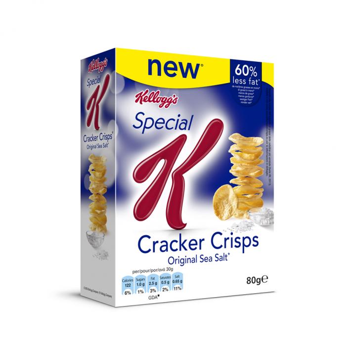 Special K Cracker Crisps Original Sea Salt (80 g) - € 1,99 - www.specialkcrackercrisps.eu.