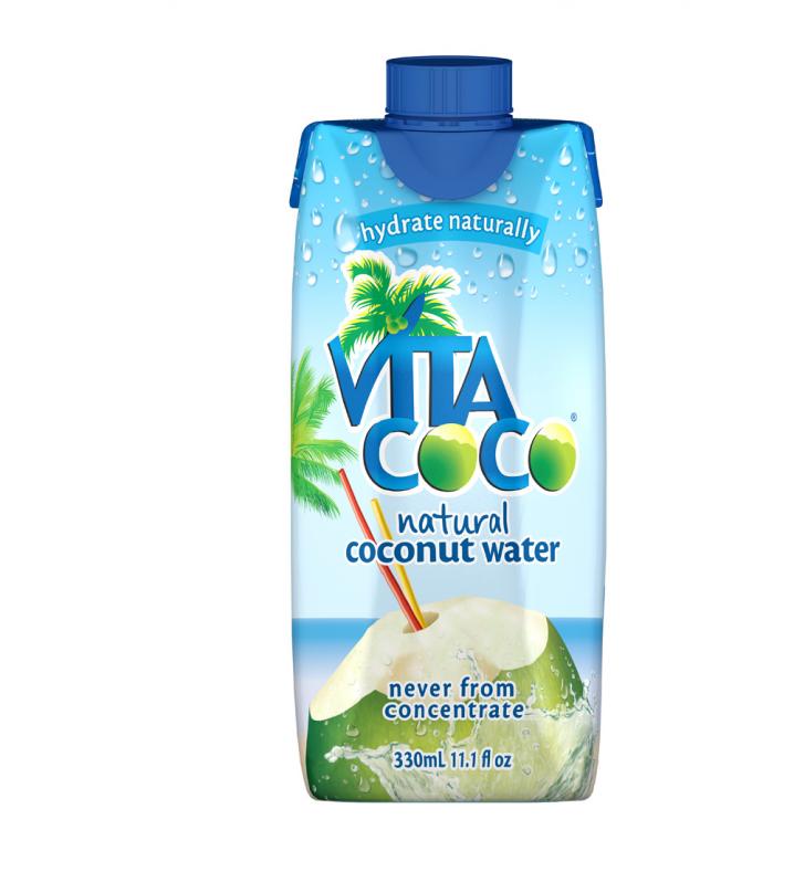 Vita Coco Natural Coconut Water (330 ml) - € 1,69 - www.vitacoco.be.