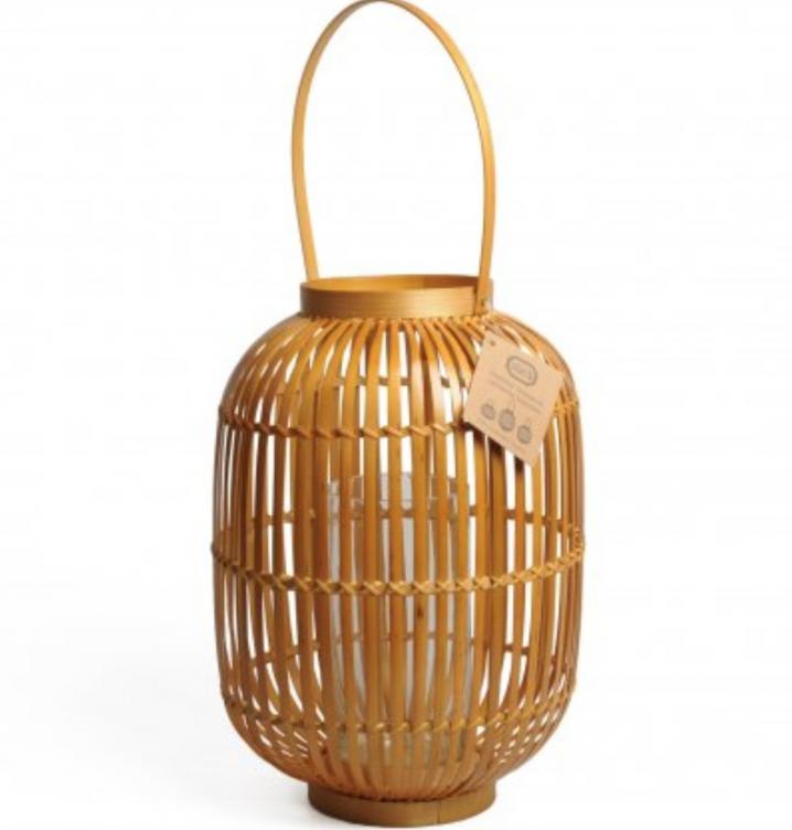 Lantaarn in bamboe - € 26,95