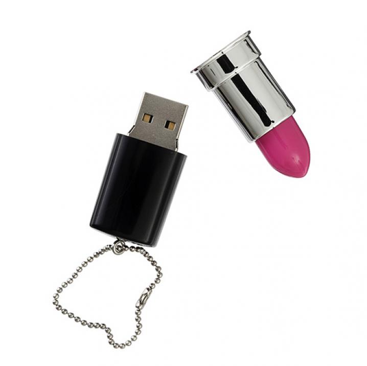Clé USB en forme de rouge à lèvres