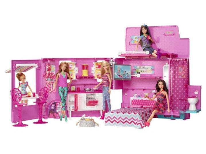 La caravane de Barbie.