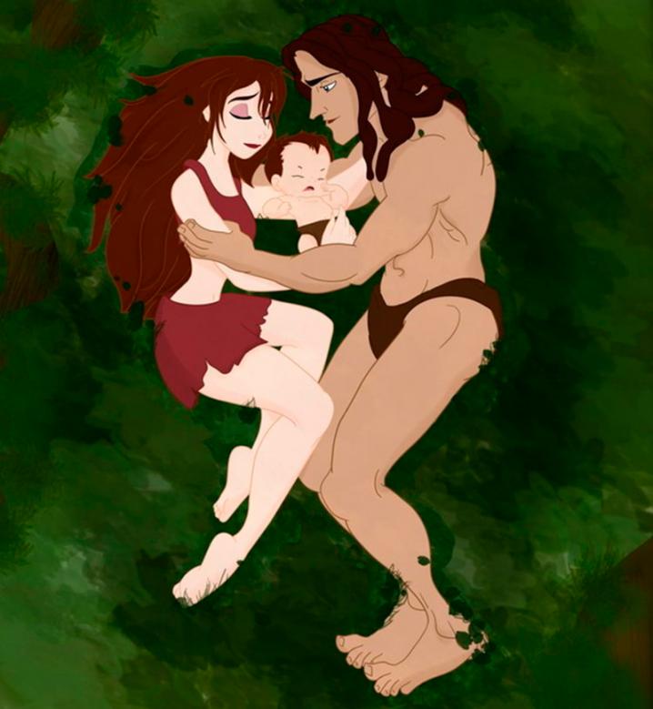 La famille de Tarzan et Jane