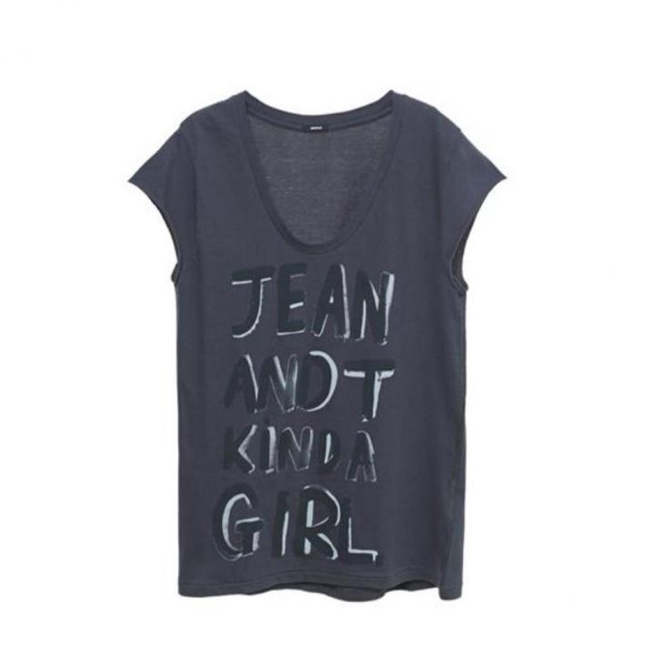 Jean and T Cotton Jersey T-Shirt