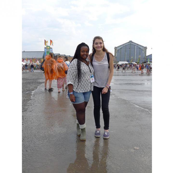 Laura (20) en Coralie (20)