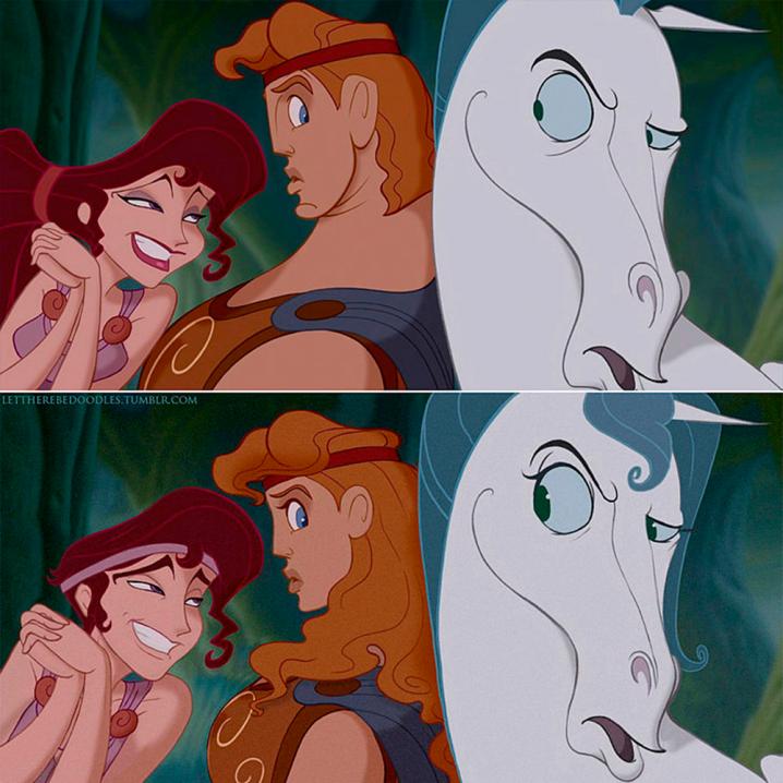Meg, Hercules en Pegasus