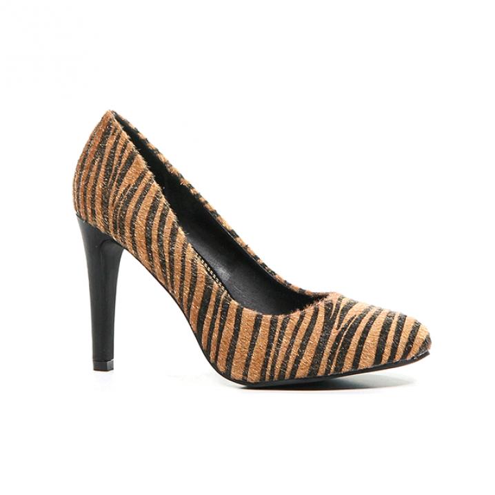 Pumps met dierenprint