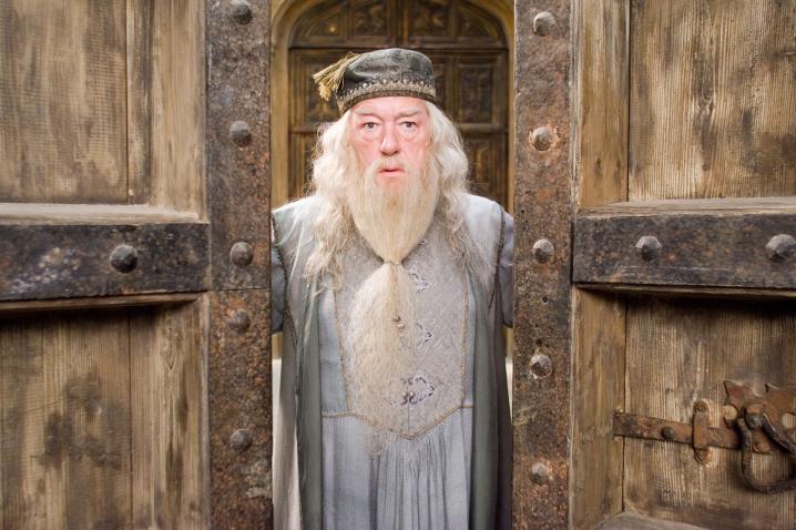 Dumbledore, alias Michael Gambon