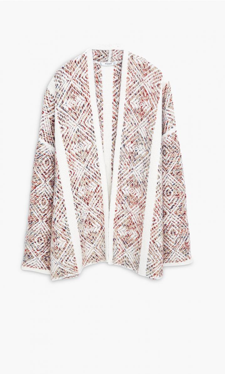 Cardigan imprimé ikat