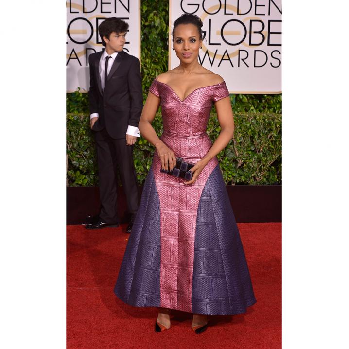 Kerry Washington op de Golden Globes