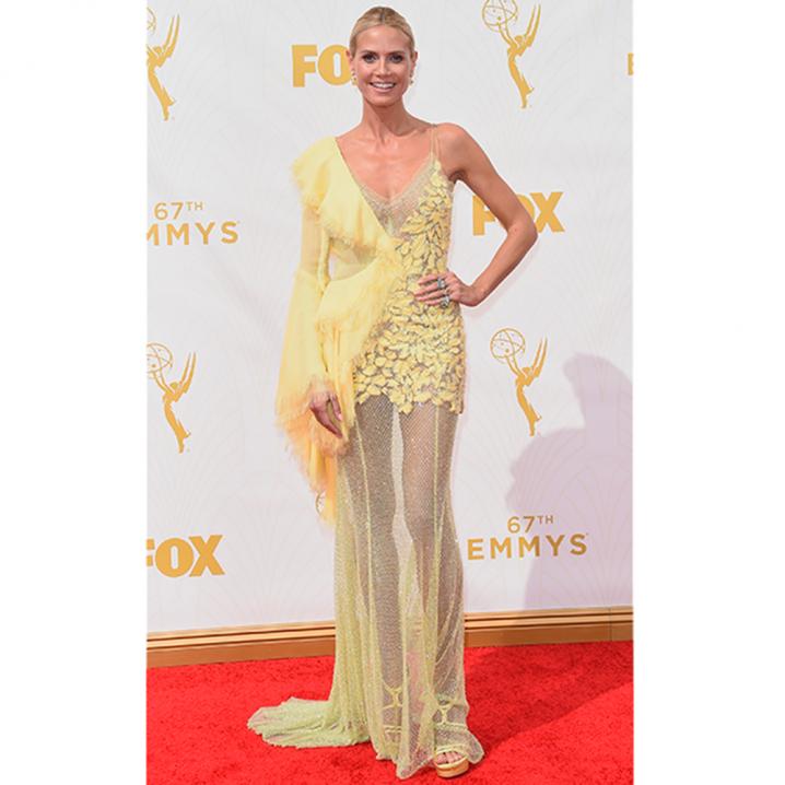 Heidi Klum op de Emmy's